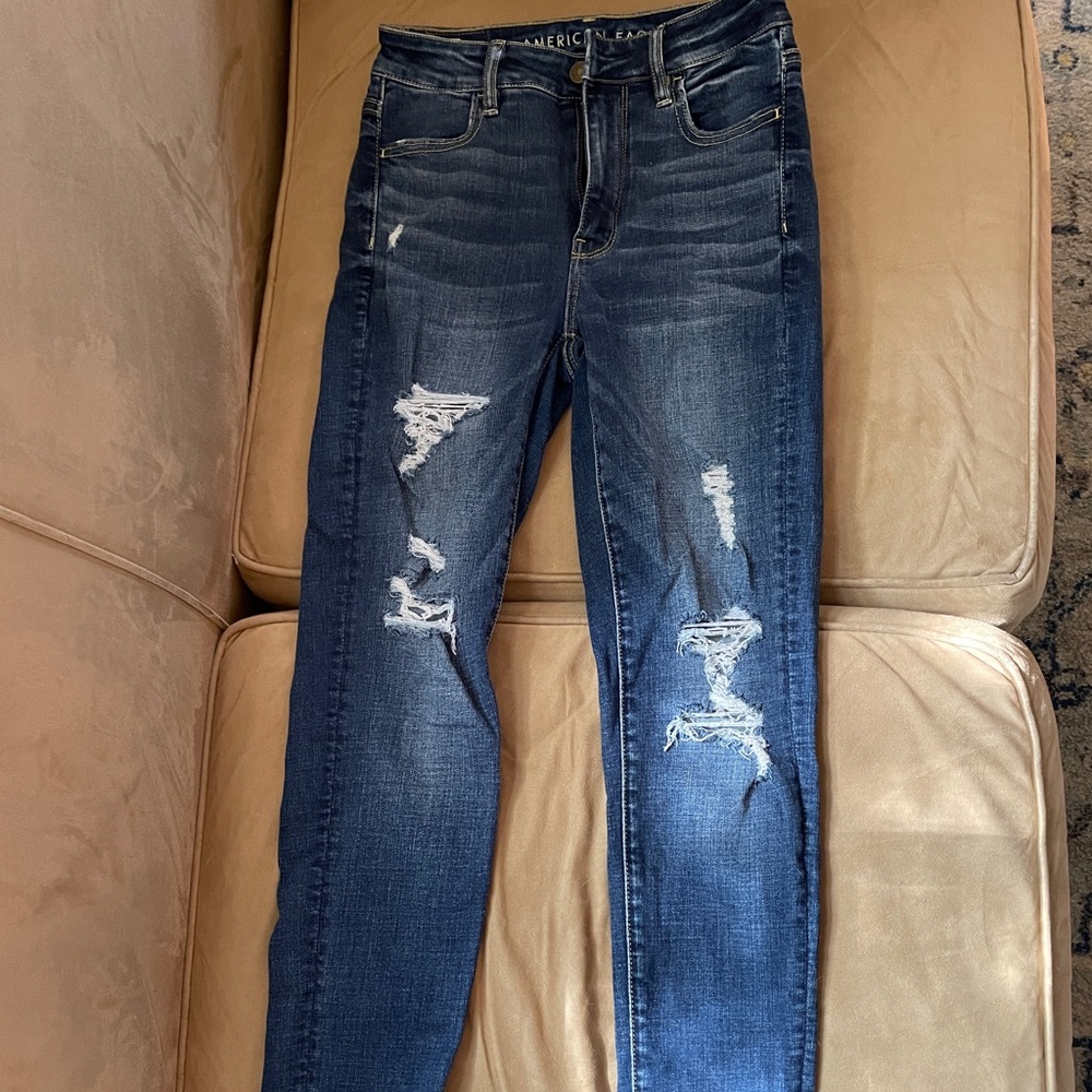 American Eagle Super Stretch Super High-Rise Jegging 0